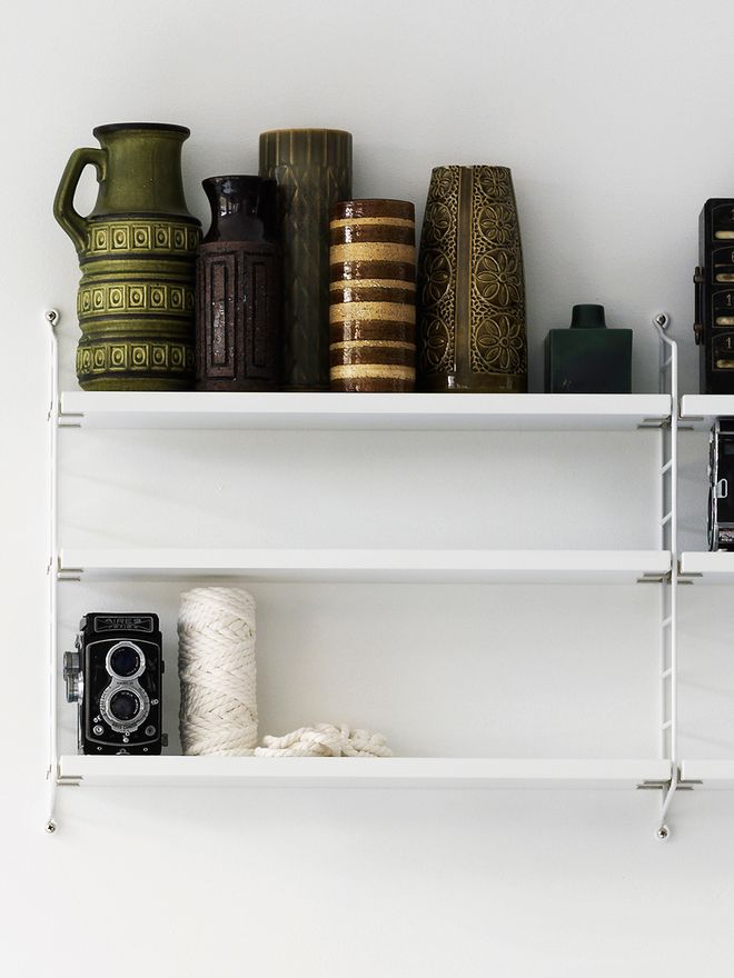 String Pocket shelf, white
