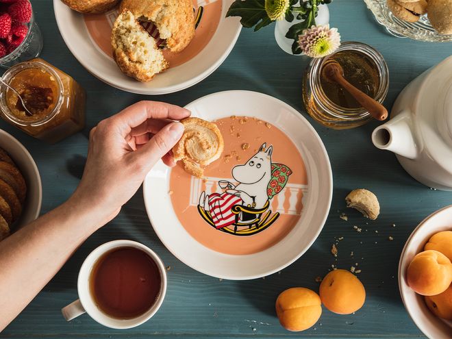 Moominmamma plate by Arabia