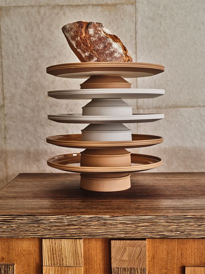 Serax Dune cake stands