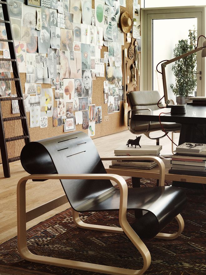 An image featuring Artek's Paimio chair as part of the interior.