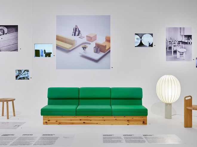 Furniture and lamps by Antti Nurmesniemi