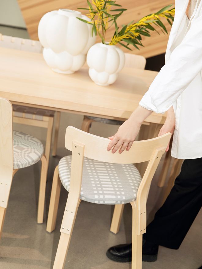 From light green to ochre yellow – spring is arriving to Finnish Design Shop’s showroom & shop
