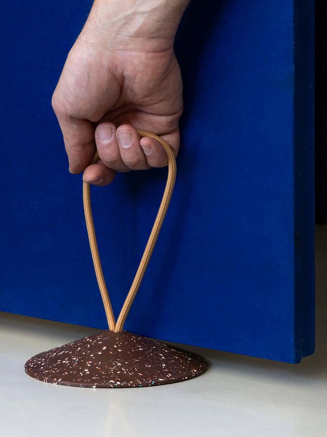 Pidät Stop doorstop, brown
