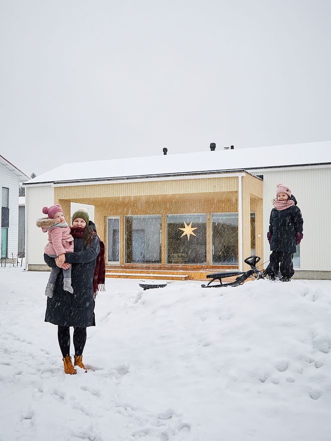 Edla's family home in Oulu