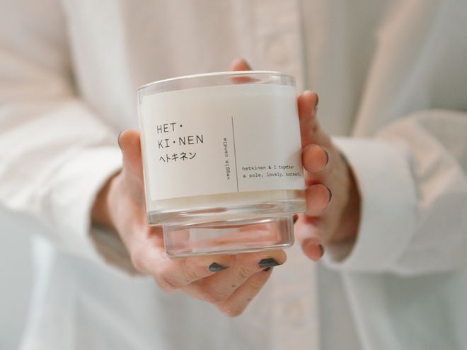 Hetkinen DIY candle set