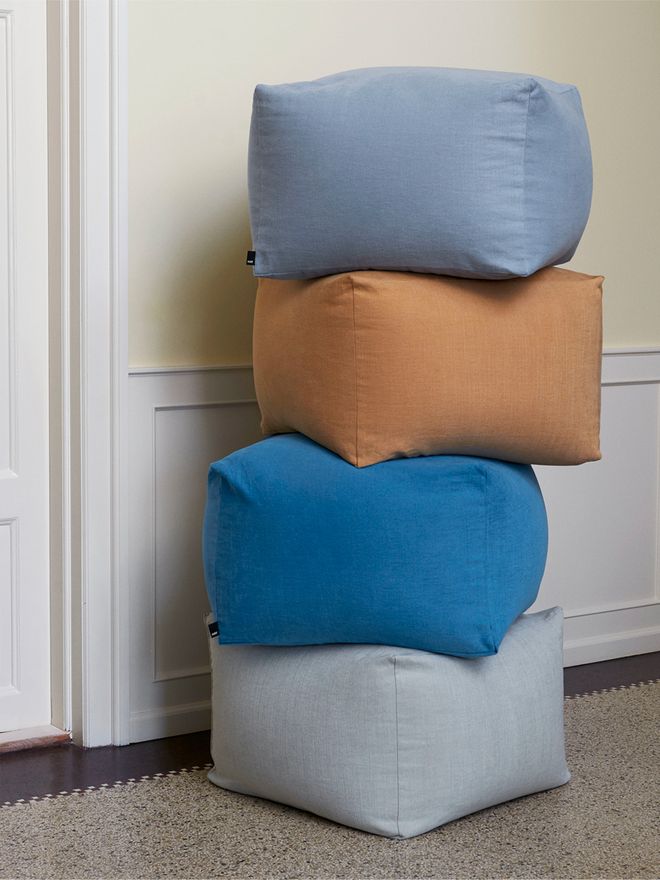 HAY Pouf, soft blue