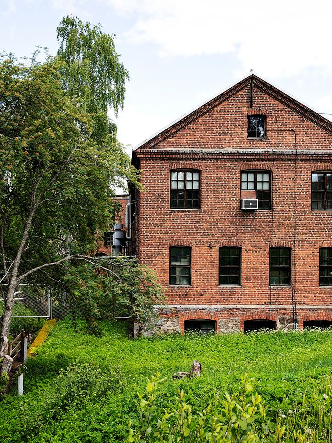Old Hackman cutlery factory in Sorsakoski