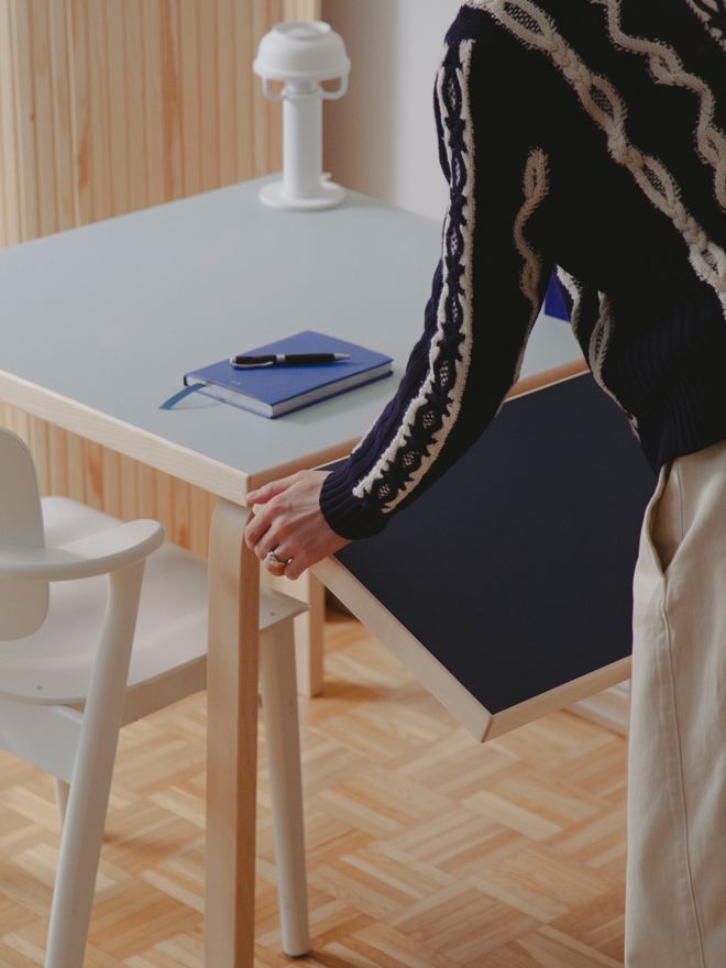 Artek spring arrivals: The return of foldable tables and the many shapes of benches