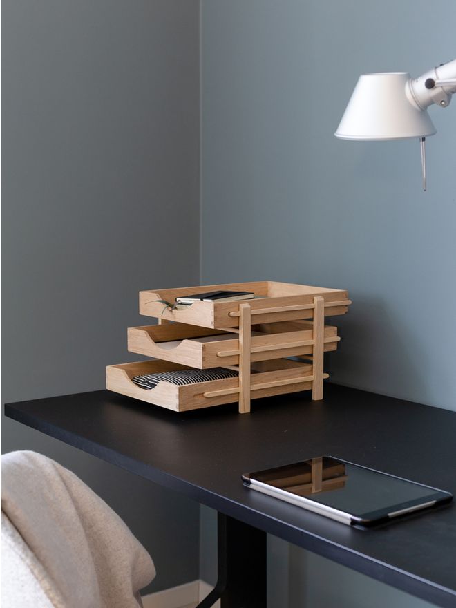 Skagerak  Dania letter tray, oak