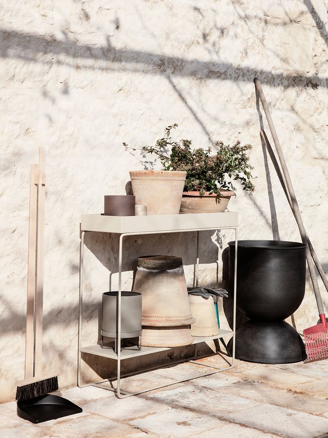 Ferm Living Plant Box, two-tier, cashmere