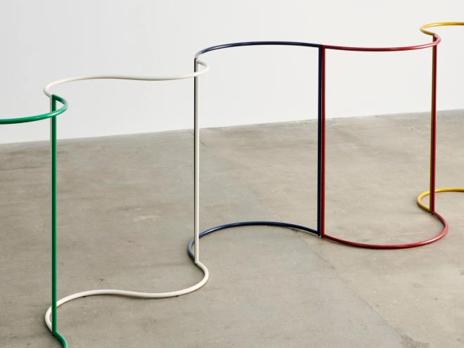HAY Colour Rack, S shape, eggshell