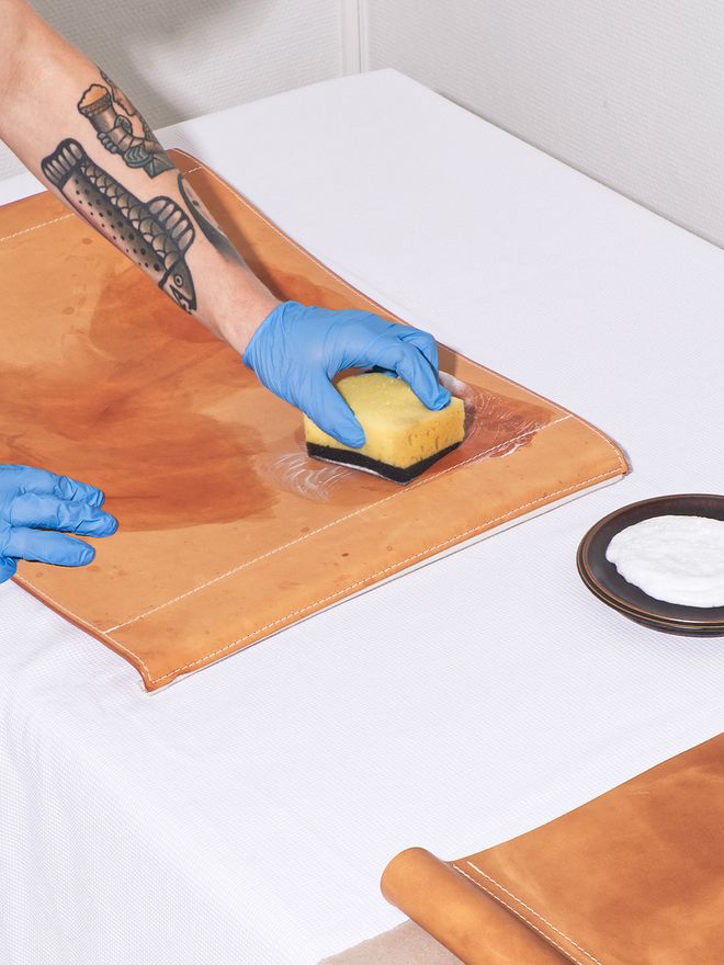 Leather maintenance