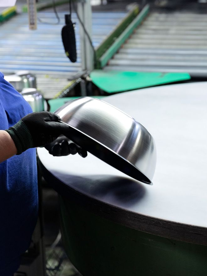 Quality control of a Fiskars frying pan