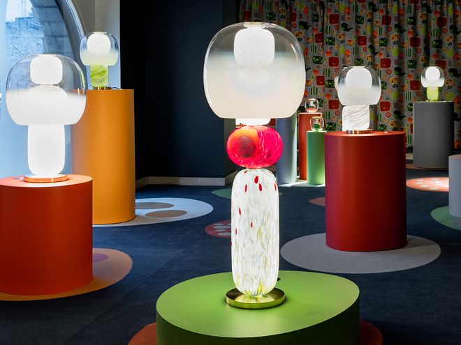 Fusa lamps by Luca Nichetto