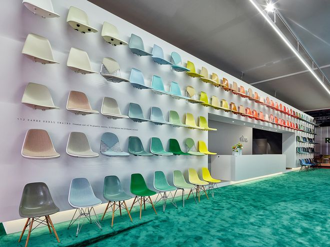 Vitra Eames chairs