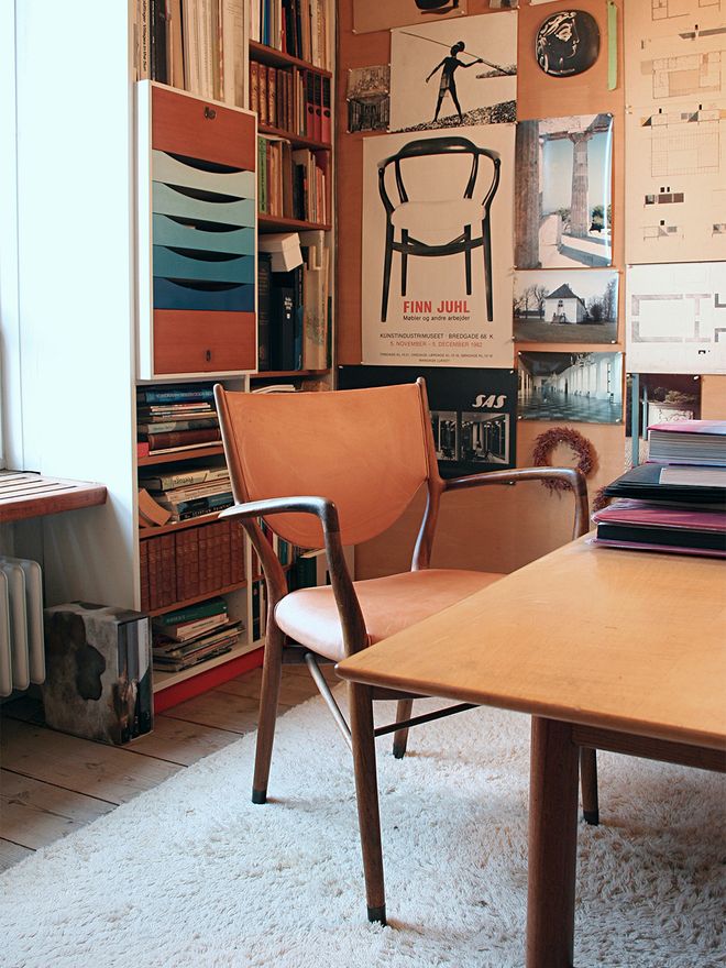 Finn Juhl House wooden chair