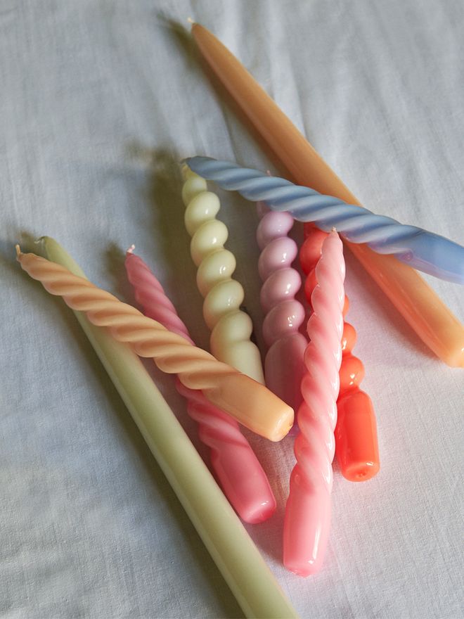 Hay's Spiral candles