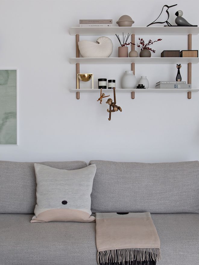 Form & Refine Aymara cushion, 52 x 52 cm, pattern Cream