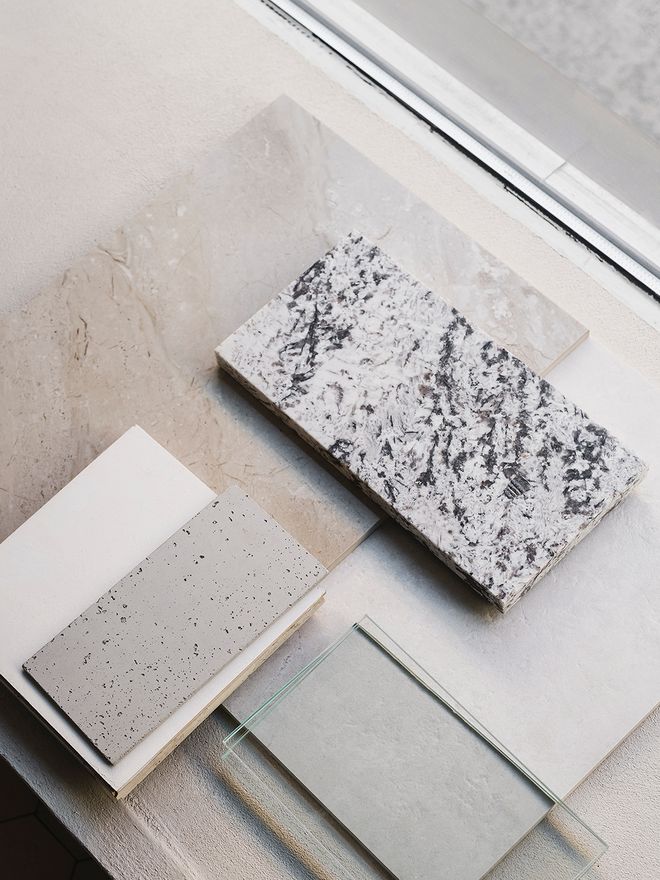 Samples at Laura Seppänen design agency