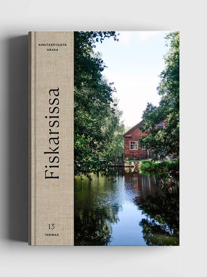 Ainutkertaista elämää Fiskarsissa -kirjan kansi
