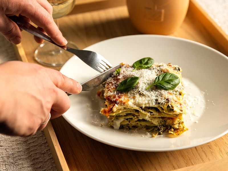 Artisokkalasagne vie makumatkalle keväiseen Italiaan