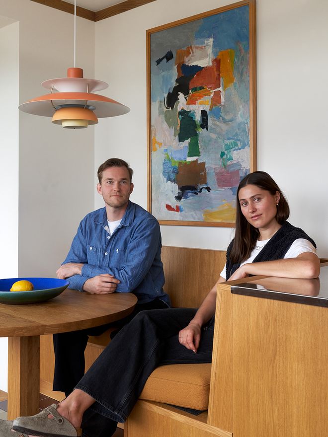 Thomas Zambra and Michelle Planting, portrait