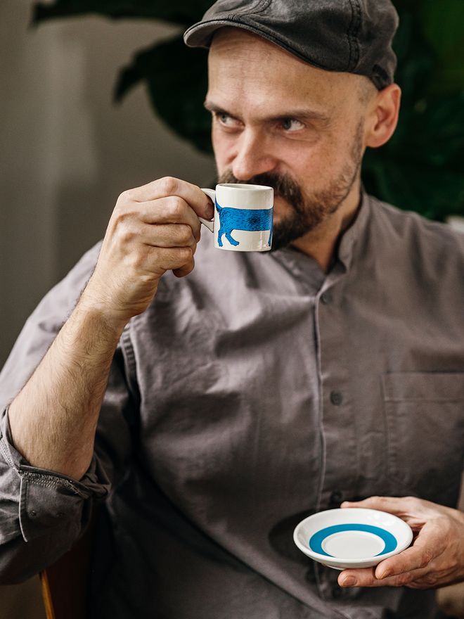 Arabia's Peppi cup and illustrator Matti Pikkujämsä