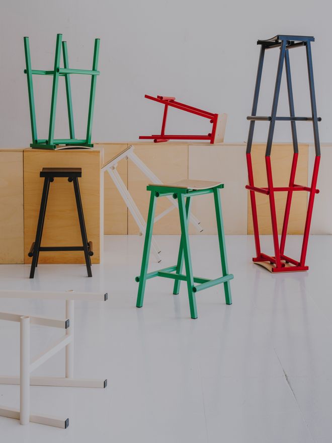 HAY Taburete 8 bar stools