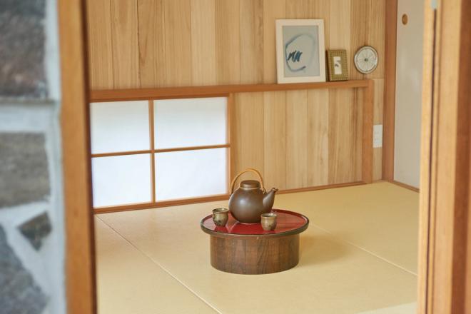 A tea room