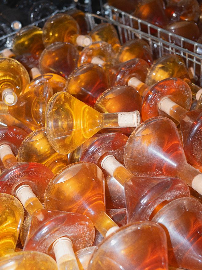 Alberto Alessi wine bottles