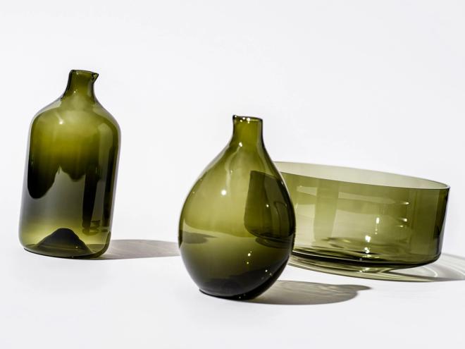 Iittala vihreät lintupullot, Timo Sarpaneva
