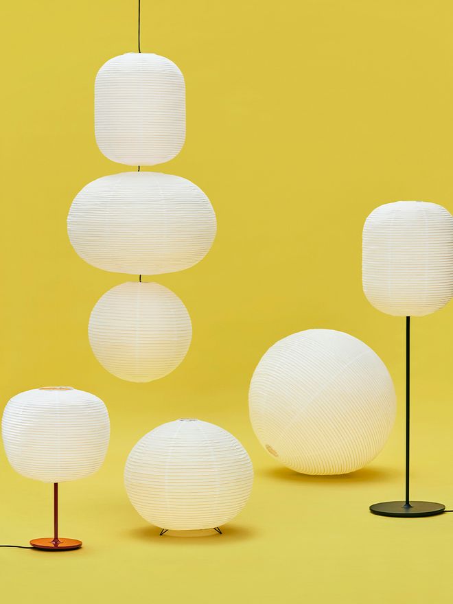 An image featuring Danish design brand HAY's most iconic items.