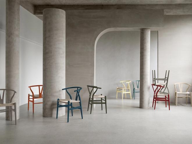  Carl Hansen & Søn Wishbone x Ilse Crawford chairs