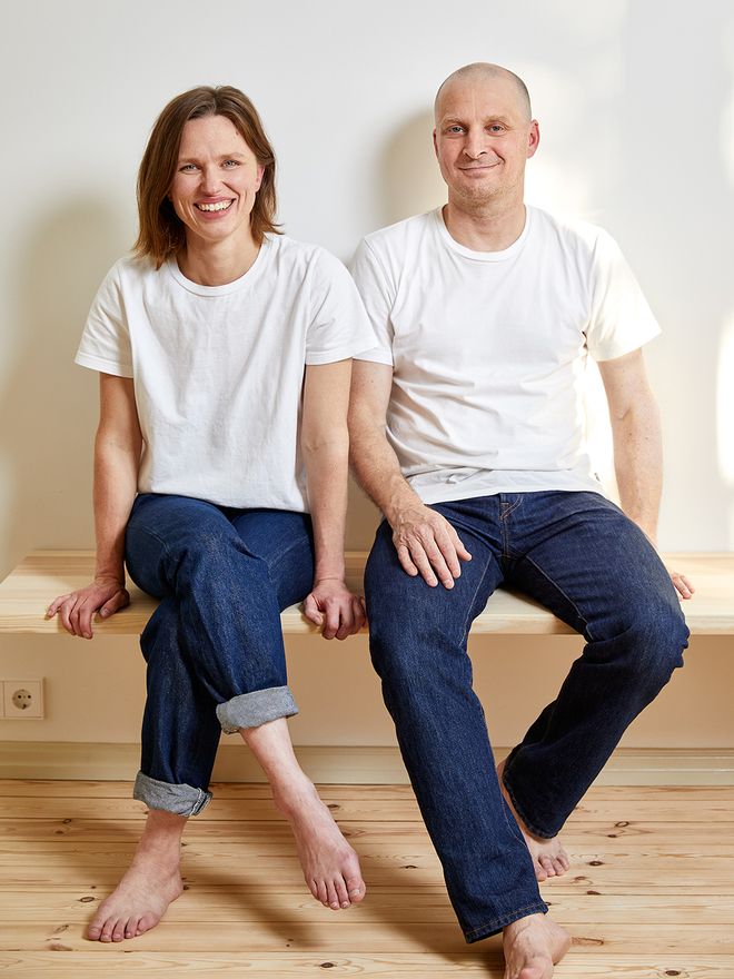 Laura Mattila and Mikko Merz, portrait
