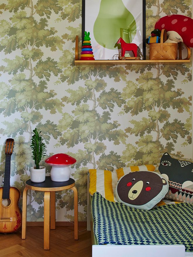 Carpenter Teemu Siniranta's house, children's room