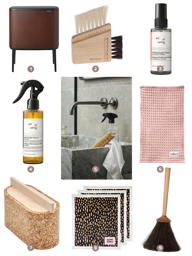 Make everyday tasks a treat with beautiful and practical cleaning products – take a look at our 9 favorites
