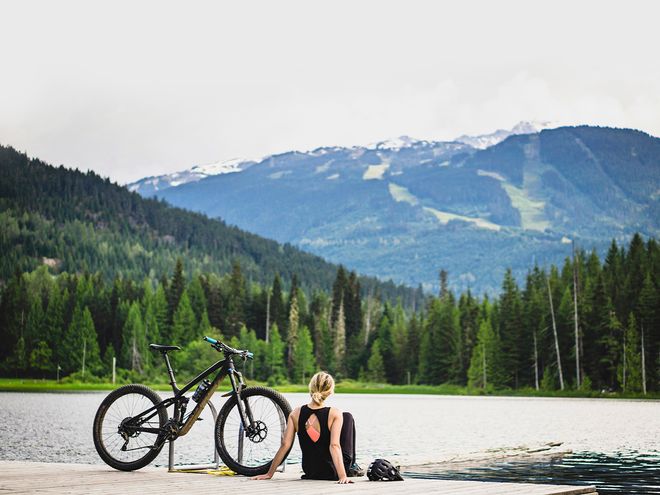 Pyöräilyreitit mahtavissa maisemissa: Whistler, Kanada