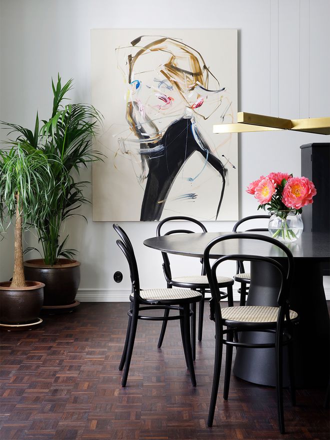 TON Chair 14 in black