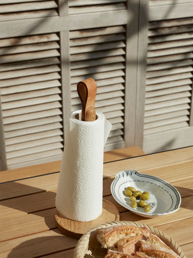 Skagerak Norr paper towel holder, oak