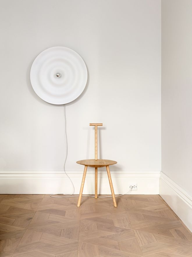 Wästberg w171 Alma wall lamp, signal white