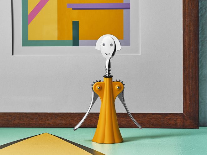 Alessi Anna G. corkscrew, yellow