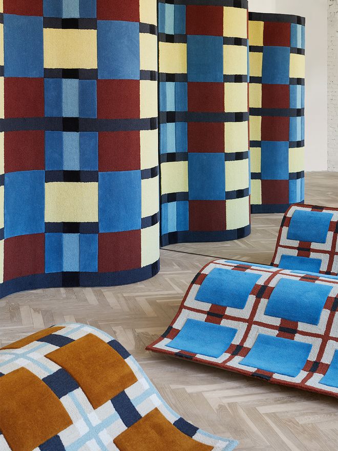 LAYERED Evelina Kroon Afternoon Sky rug