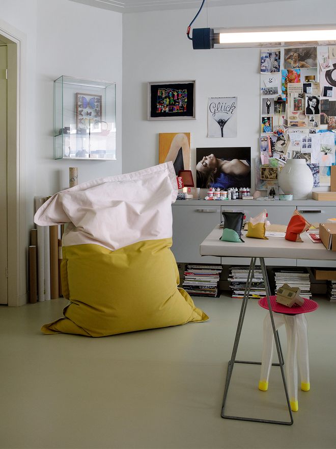 Fatboy Original Slim Pop bean bag, blossom