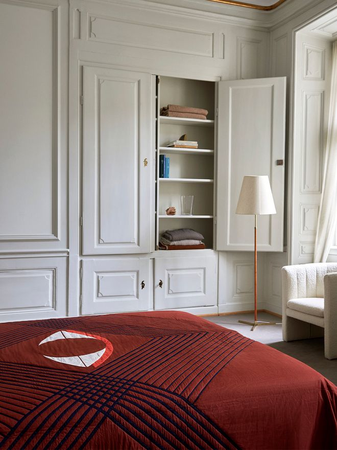 &Tradition The Eye AP9 bedspread, 240 x 260 cm, brown earth