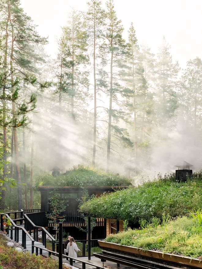 Kuusijärvi smoke saunas