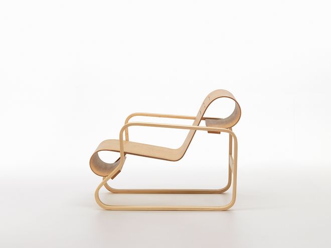 Artek Aalto Armchair 41 "Paimio", anniversary edition, oiled birch