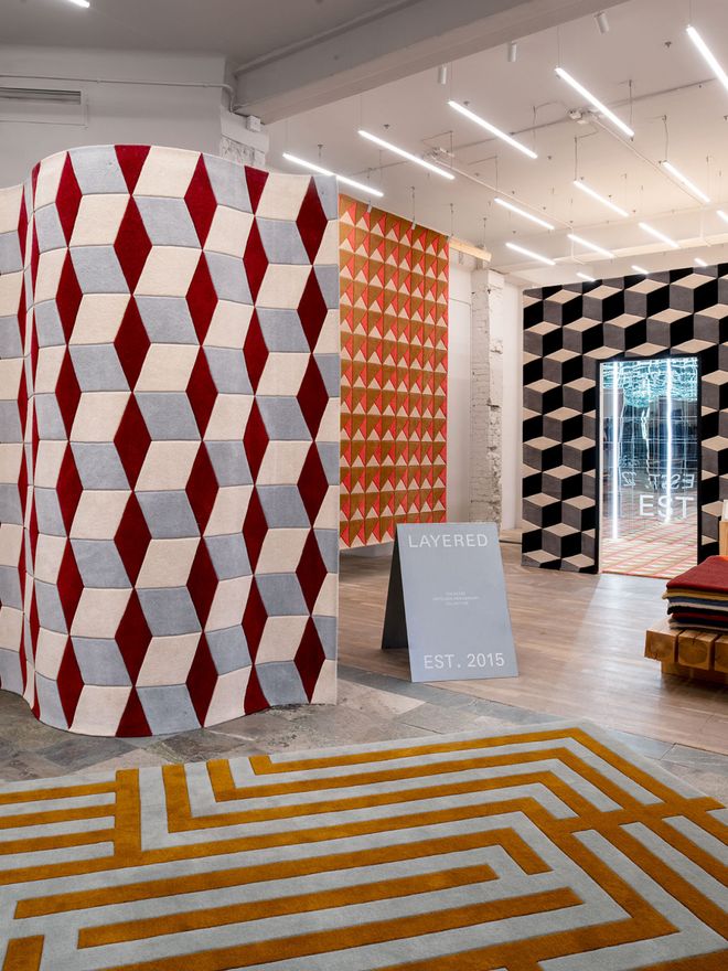 Layered rugs