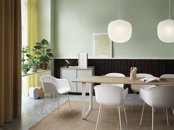 Muuto Rime pendant 37 cm, white