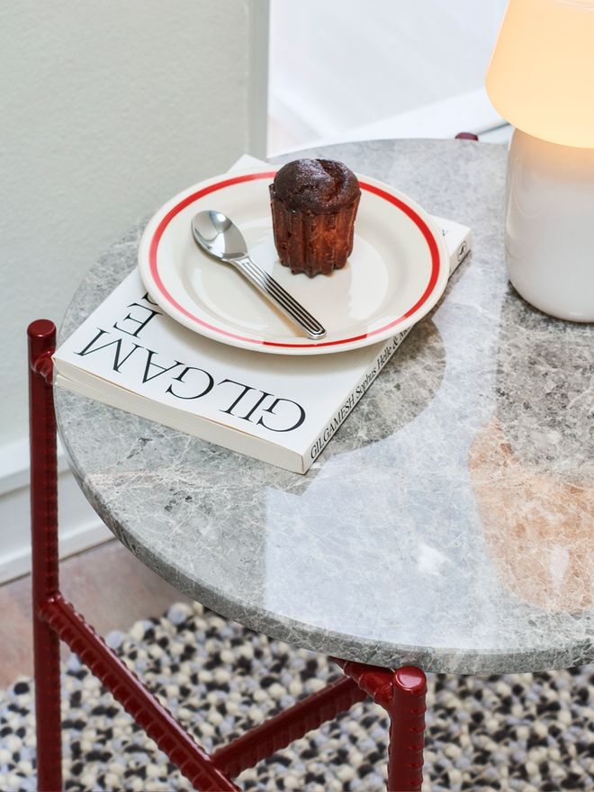 HAY Rebar table, red