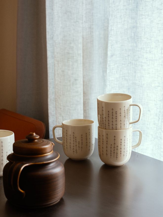Iittala Sarjaton Metsä mugs